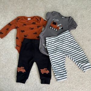 PL Baby by Petit Lem • construction vehicle set